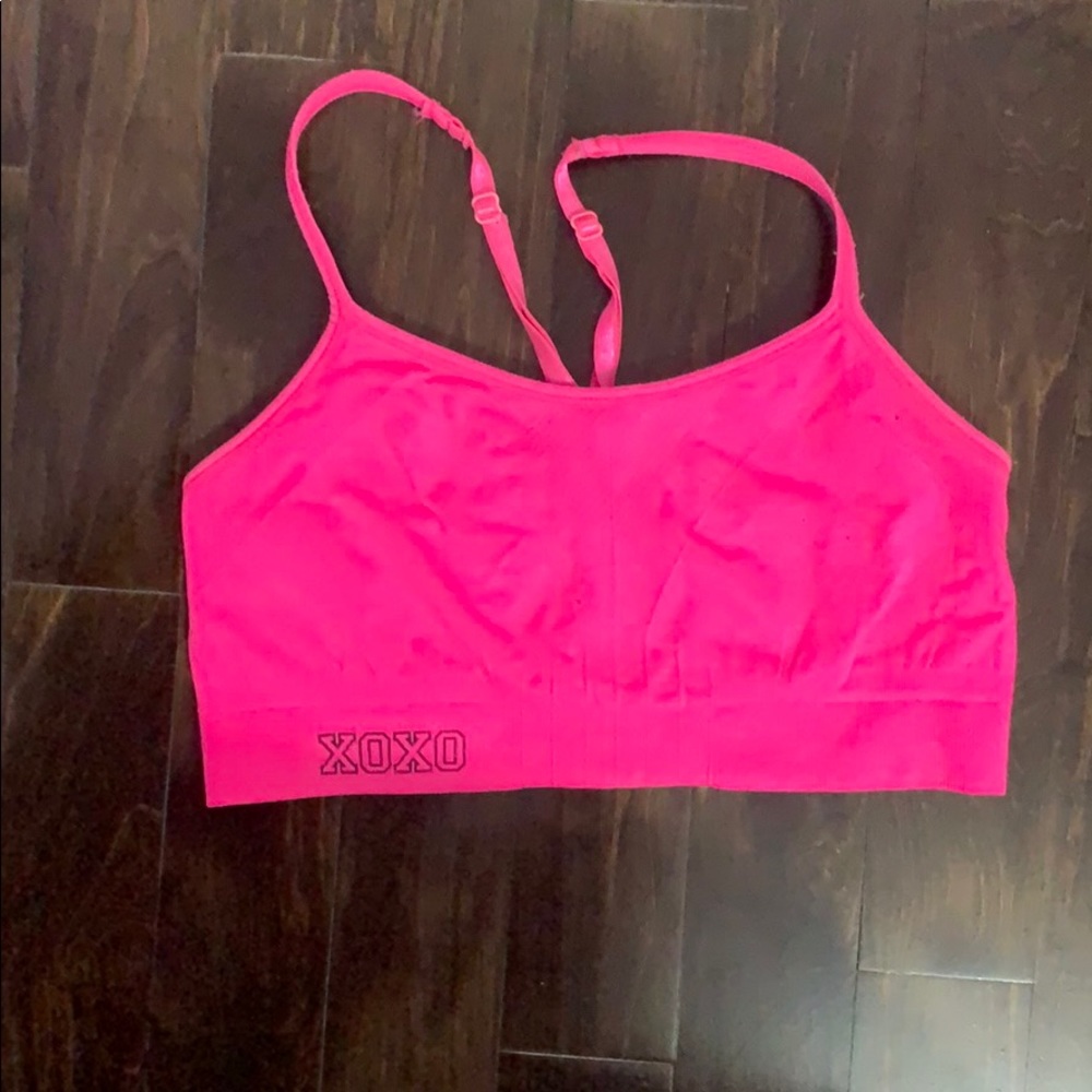 Pink XOXO Sports Bra